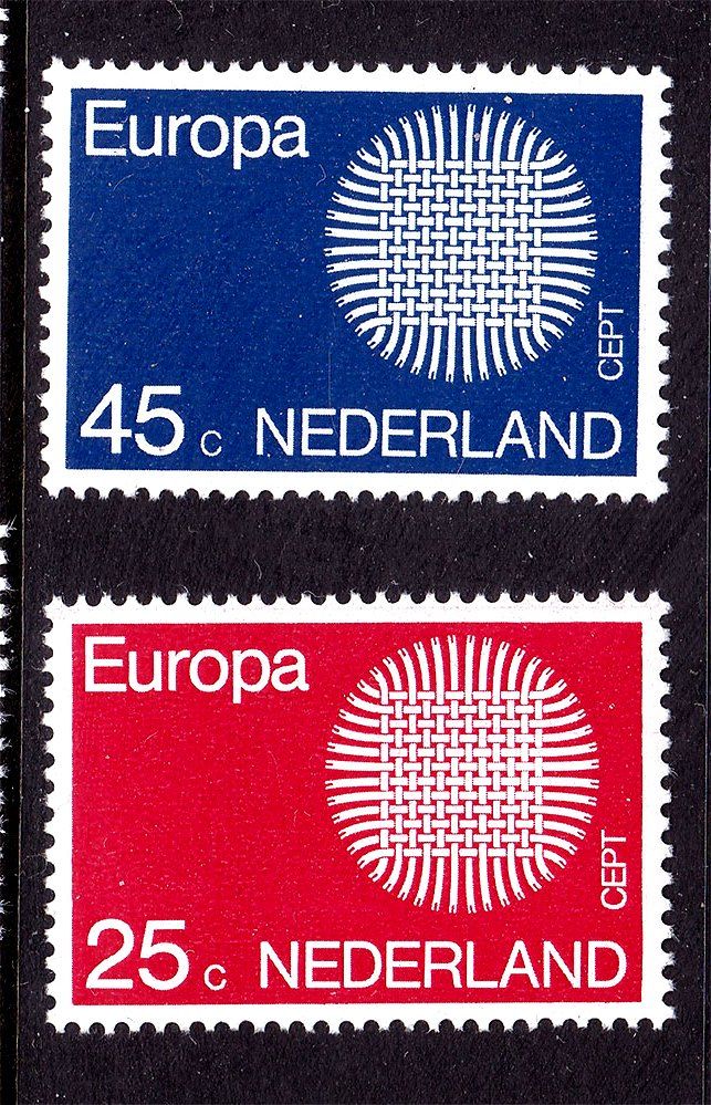 Нидерланды  1970 г MNH -  EUROPA CEPT - - фото фото фото 0