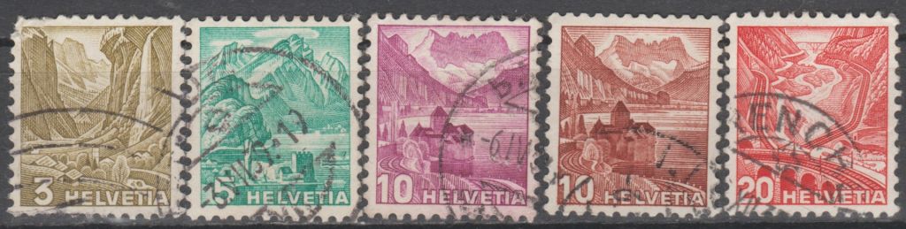 Швейцария Швейцарія 1936 ландшафти - фото фото фото 0