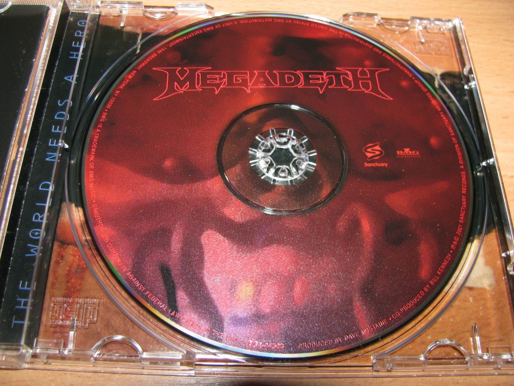 MEGADETH - The World Needs A Hero  (2001 Sanctuary ,CLUB,USA) - фото фото фото 2