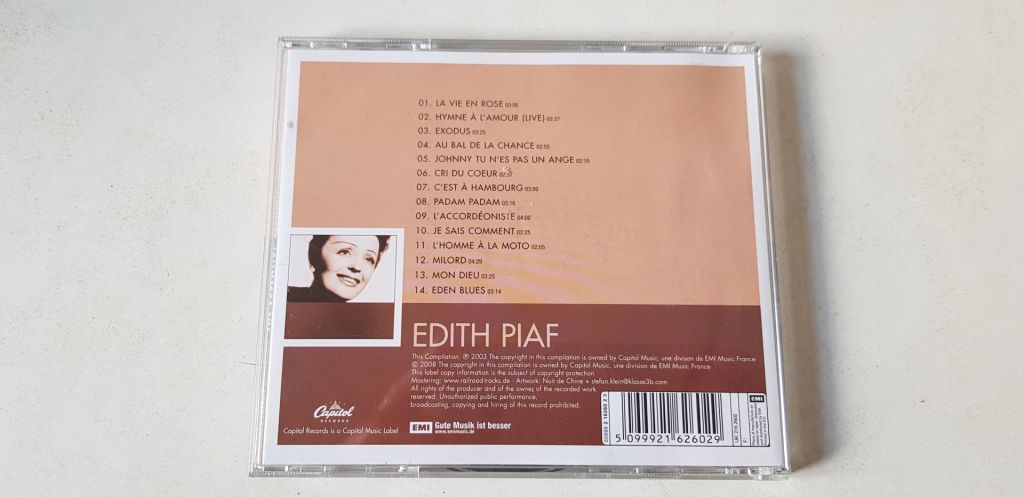 Edith Piaf The Essential CD фірмовий - фото фото фото 1