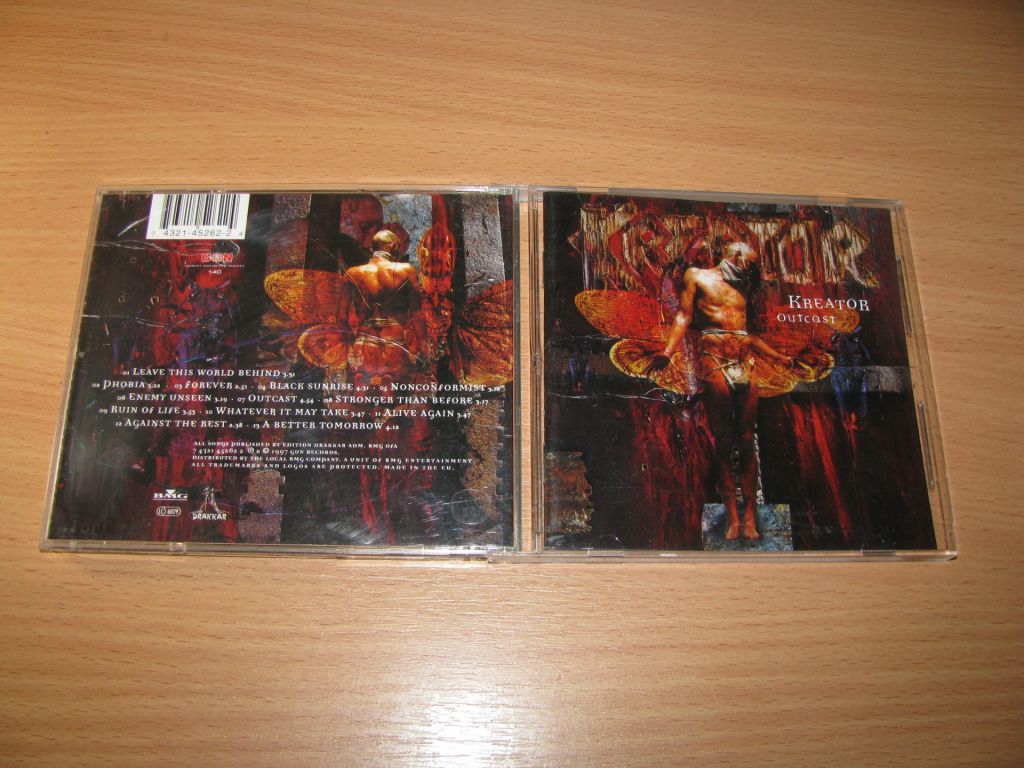 KREATOR - Outcast  (1997 Gun Germany) - фото фото фото 0