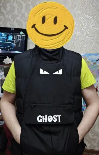 Желет желетка Ghost косуха - фото фото фото 3