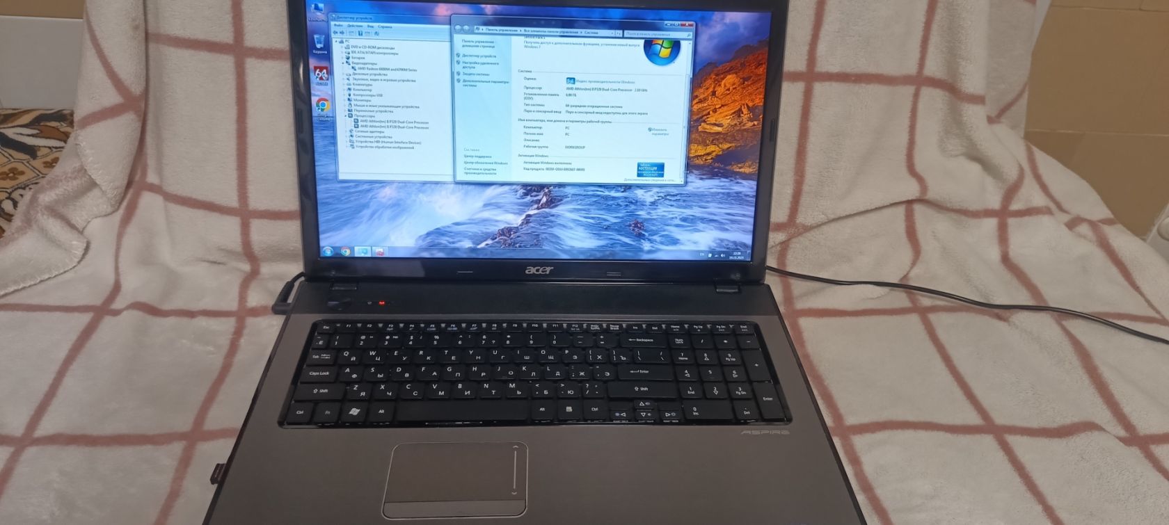 Ноутбук Асер Aspire7552G - фото фото фото 3