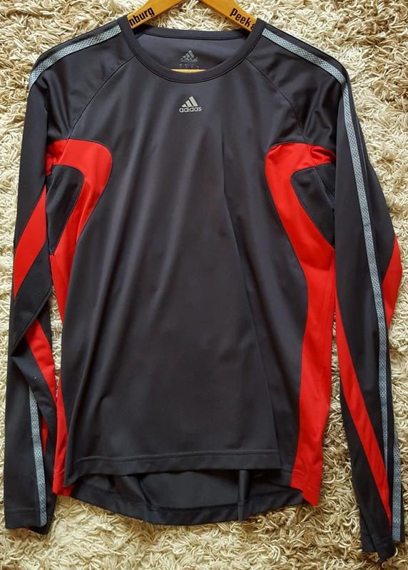 Компрессионная легкая кофта adidas clima cool - фото фото фото 6