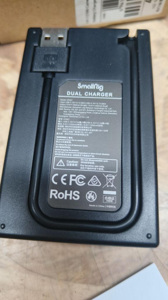 Лот Зарядний пристрій SmallRig NP-FZ100 Camera Battery Charger - фото фото фото 2