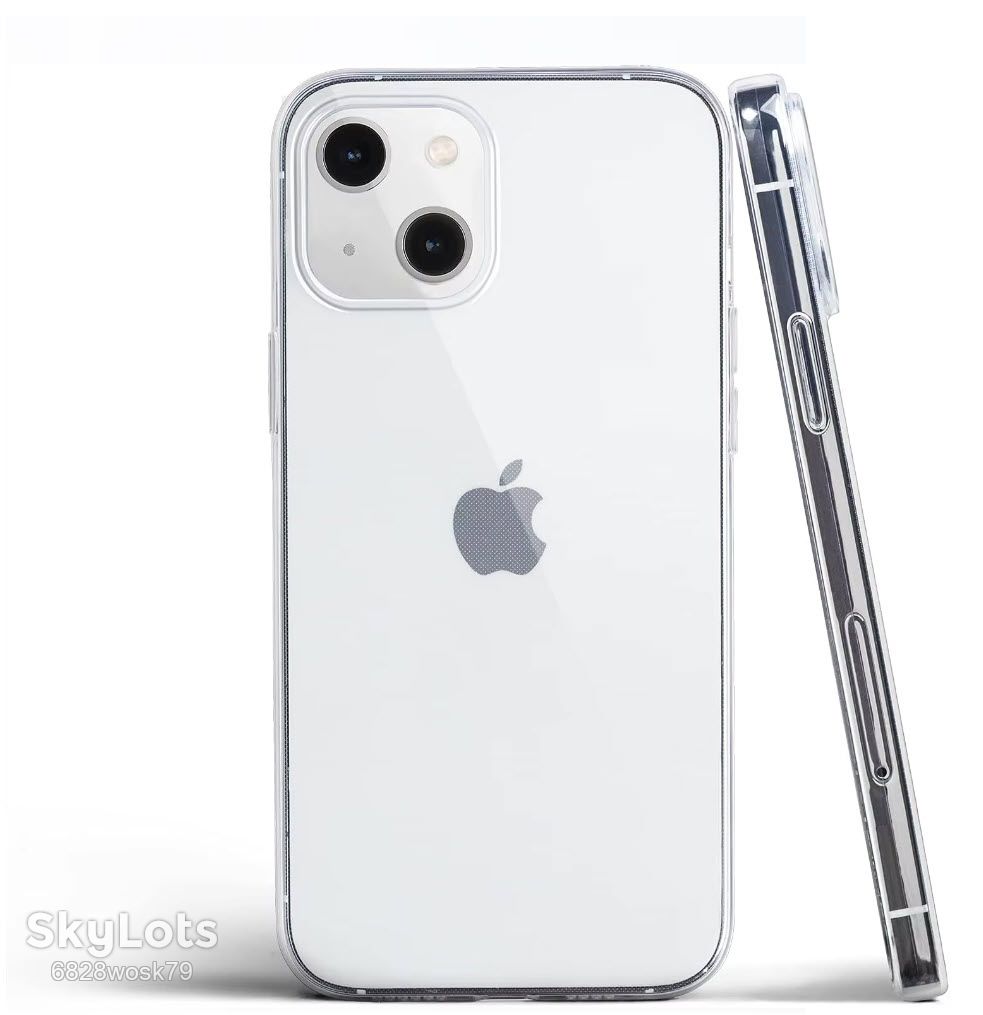 Чехол силиконовый прозрачный Apple iPhone 13   (6,1") Light Clear Shell - фото фото фото 4