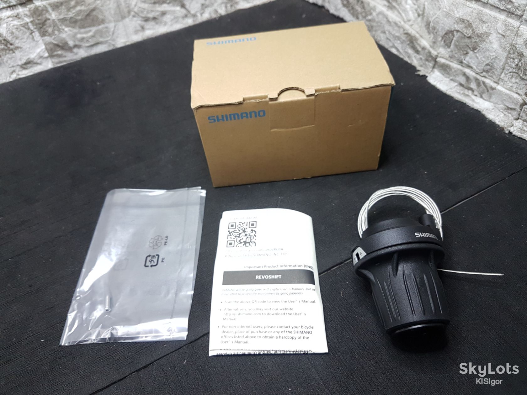 Поворотний шифтер  (манетку) Shimano RevoShift SL-RV200 для велосипеда *81100 - фото фото фото 1