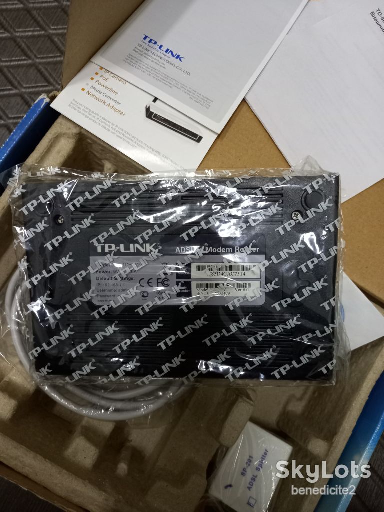 Модем маршрутизатор TP-Link ADSL 2+ модель: TD-8810 Новый - фото фото фото 2