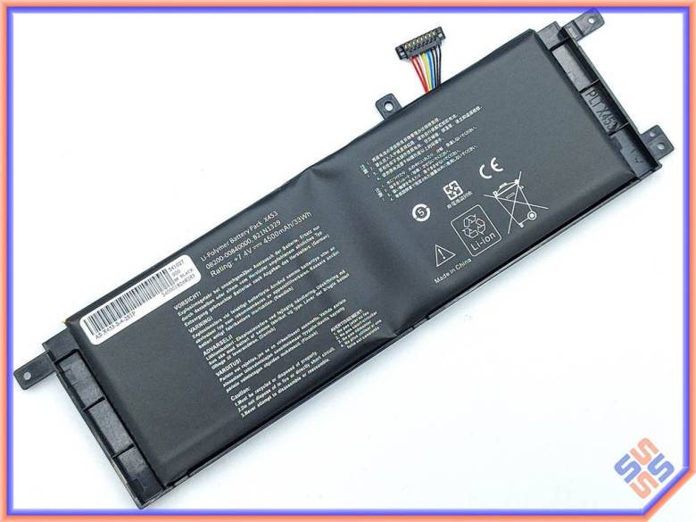 Батарея B21N1329 для ASUS F553M, F453, F453MA (7.4V 4500mAh) - фото фото фото 0