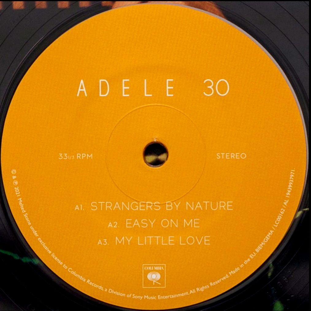 Adele - 30 - 2021.  (2LP). 12. Vinyl. Пластинки. Europe. S/S - фото фото фото 6