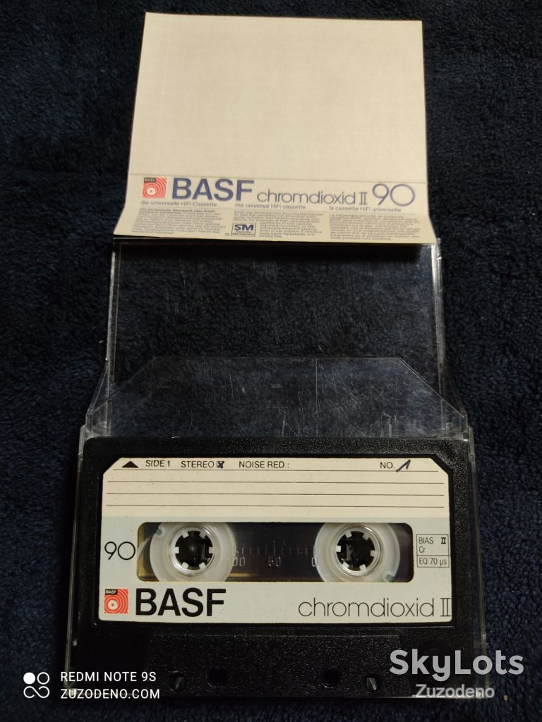 S/F Аудио кассета BASF  Cromdioxid II 90 - фото фото фото 1