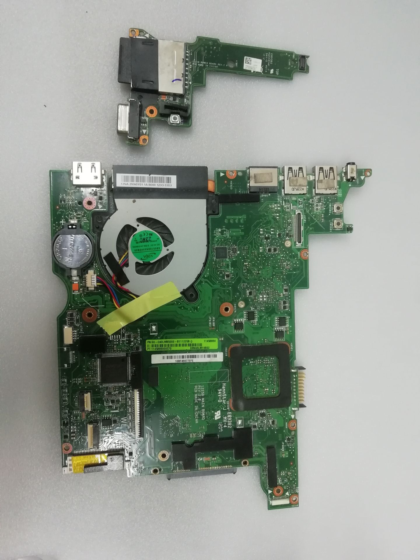 Ноутбук Asus Eee PC 1225B на запчасти. Разборка Asus 1225B - фото фото фото 3