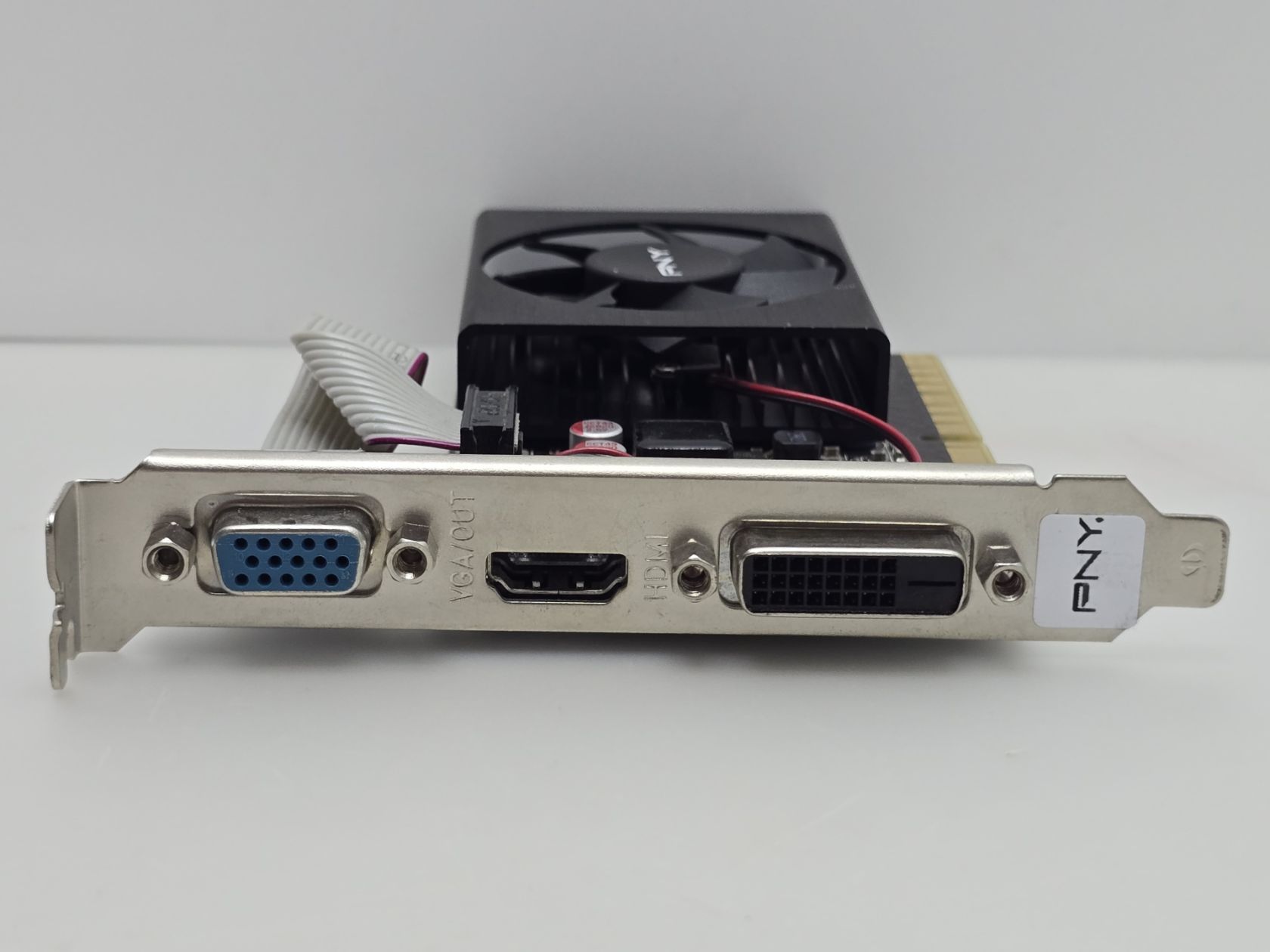 Відеокарта PNY GeForce GT 630 1GB  (1GB,GDDR3,64 Bit,HDMI,PCI-Ex 8x,Б/у) - фото фото фото 1