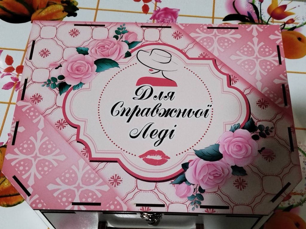 Подарочная коробка для подарочный бокс Чемодан дерево - фото фото фото 1