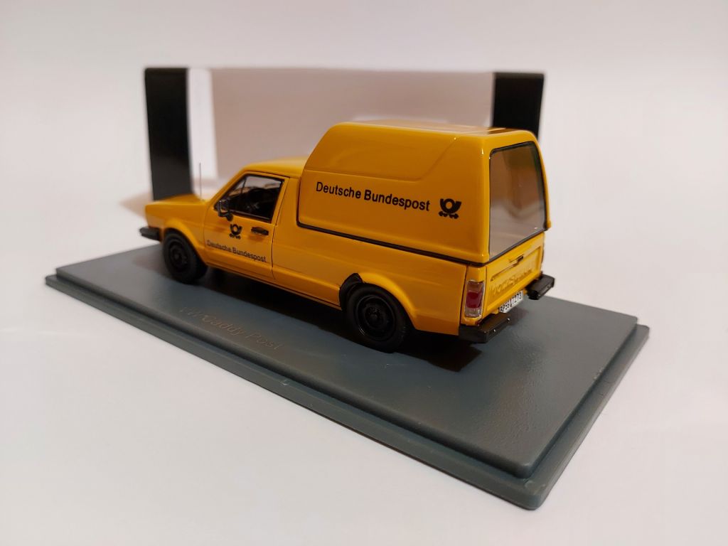NEO 1:43 VW Caddy MKI, German Bundespost  (1983) - фото фото фото 2