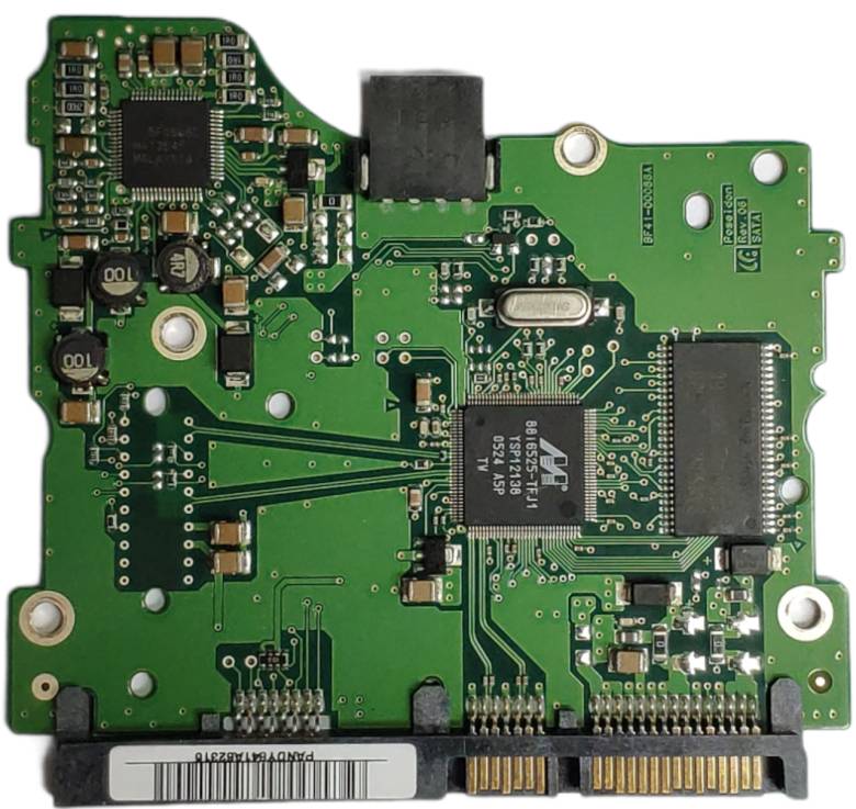 Плата HDD PCB BF41-00086A Poseidon Rev.06 Samsung SP1603C SP2004C SP2504C - фото фото фото 0