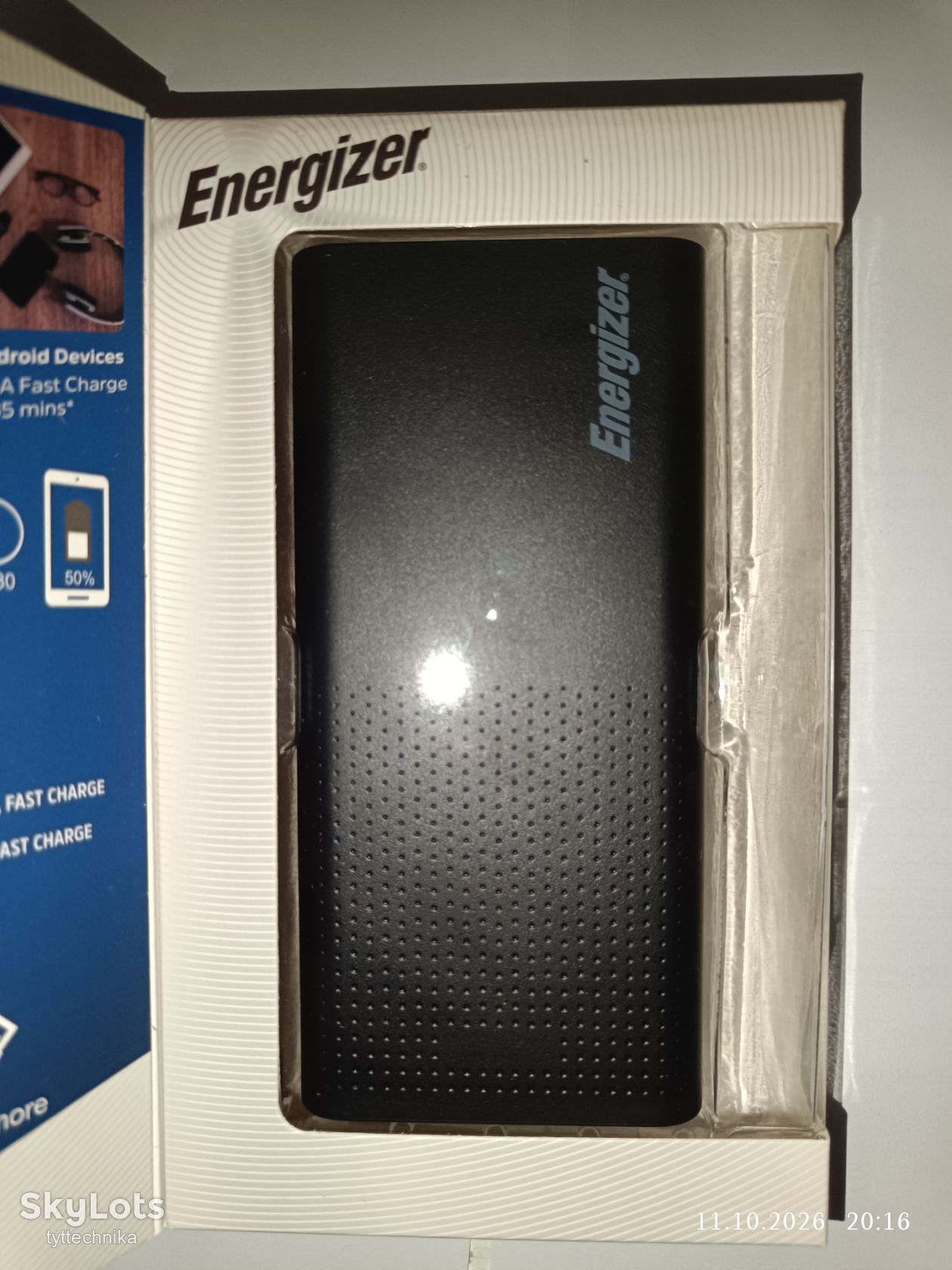 Повербанк Energizer UE20012PQ  за Вашу ціну без резерву - фото фото фото 1