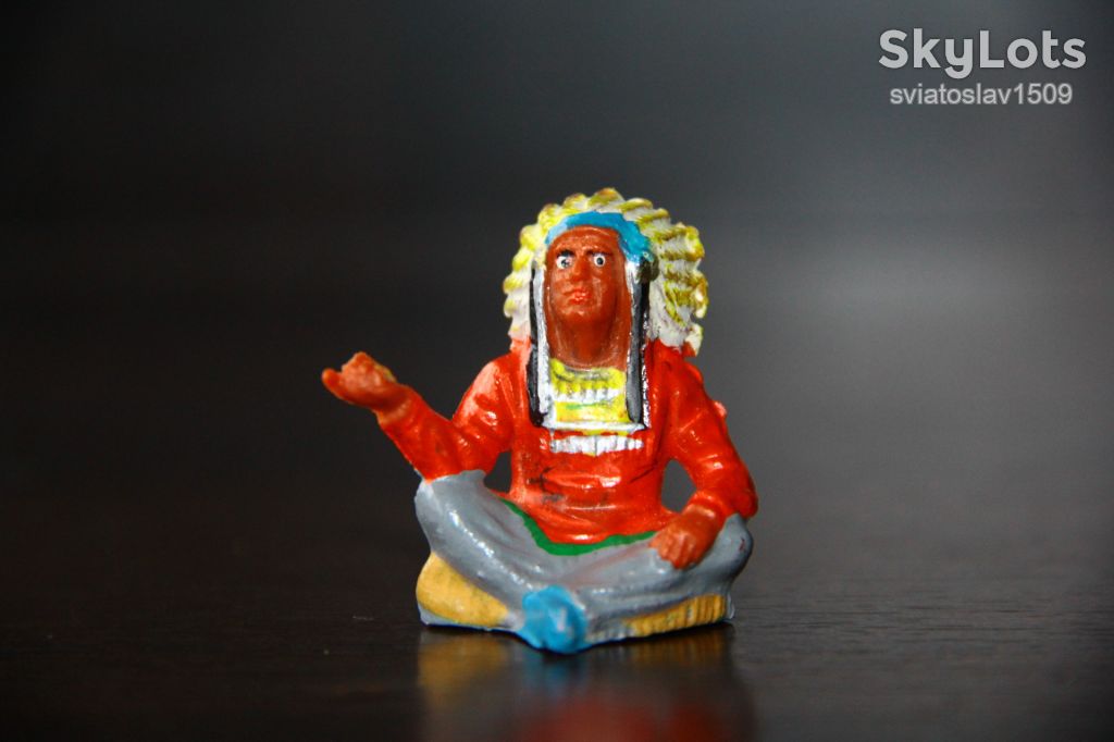 индеец ГДР №057 СЕРЫЙ МЕДВЕДЬ Рихард Хопф - фото фото фото 0