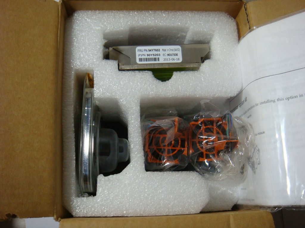Набор для модернизации сервера IBM X3550m4  Fan 00Y8553 HEATSINK 94Y7602 - фото фото фото 3