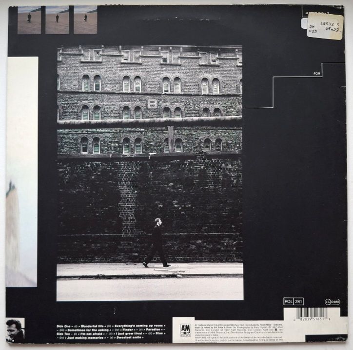 Black. Colin Vearncomble - Wonderful Life - 1987.   (LP). 12. Vinyl. Пластинка. Europe. - фото фото фото 1
