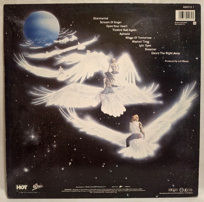 Europe - Wings Of Tomorrow - 1984.  (LP). 12. Vinyl. Пластинка. UK. - фото фото фото 1