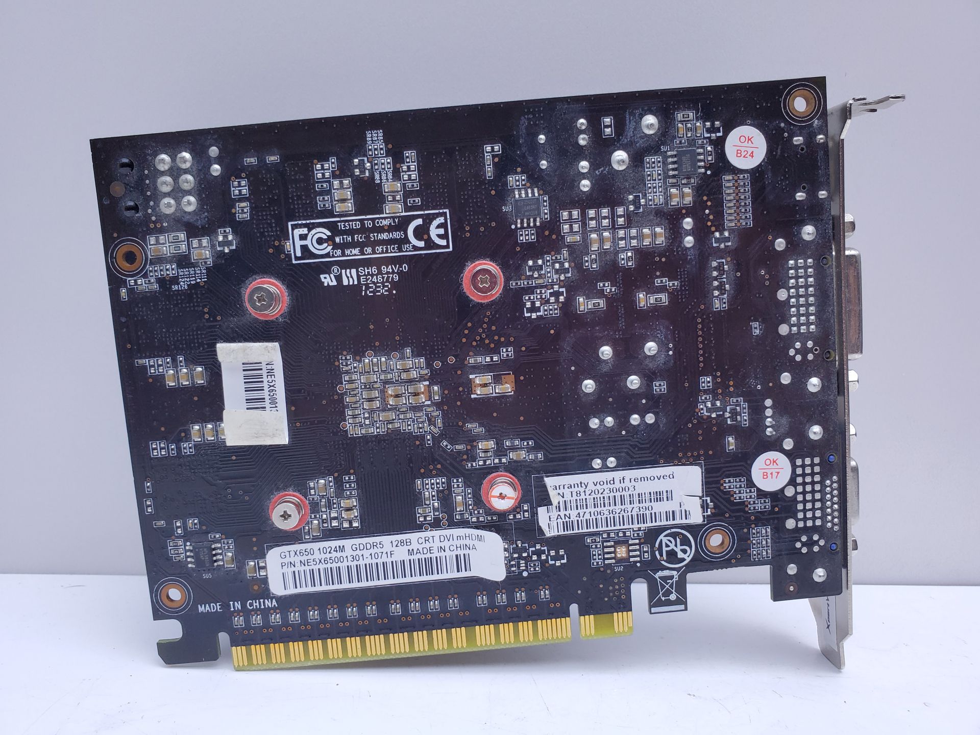 Видеокарта Palit GeForce GTX 650 1GB  (GDDR5,128 Bit,HDMI,PCI-Ex,Б/у) - фото фото фото 2