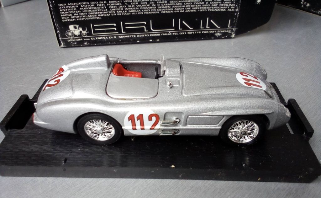 Brumm 1:43 Mercedes 300 SLR Targa Florio - фото фото фото 5