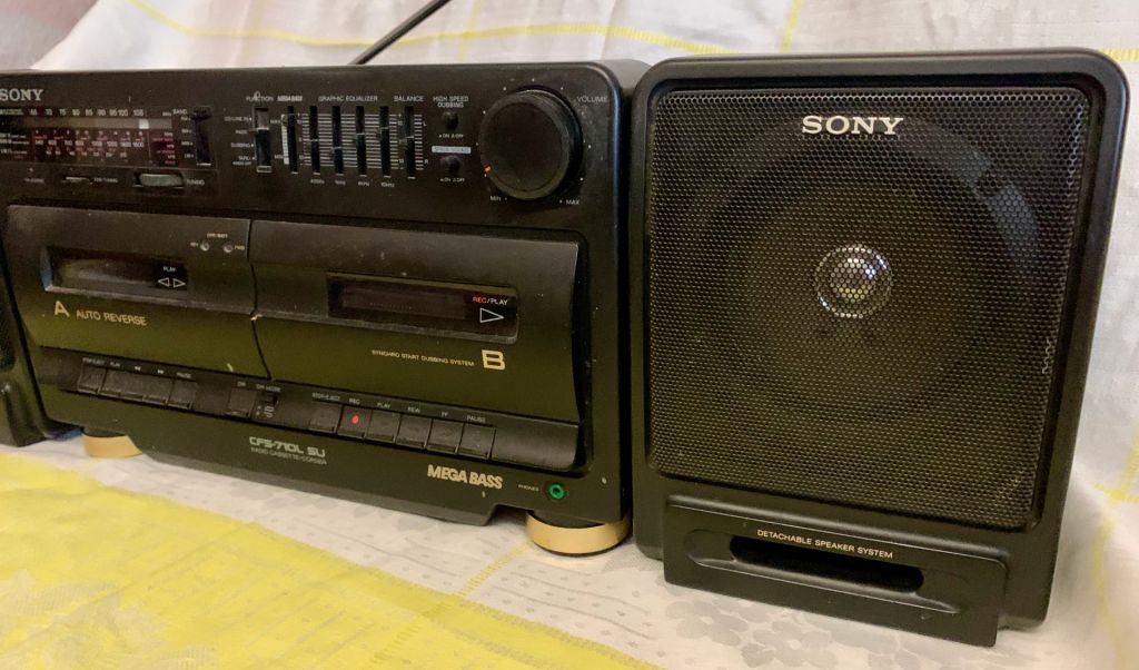 SONY CFS-710L Radio Cassette Corder стереосистема касетна дека - фото фото фото 2