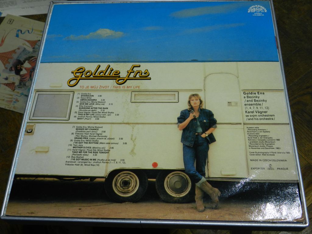 LP    Goldie Ens - Hits is my life - фото фото фото 3