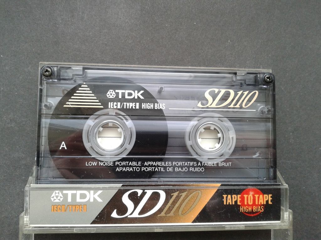 Аудиокассета TDK SD 110 - фото фото фото 0