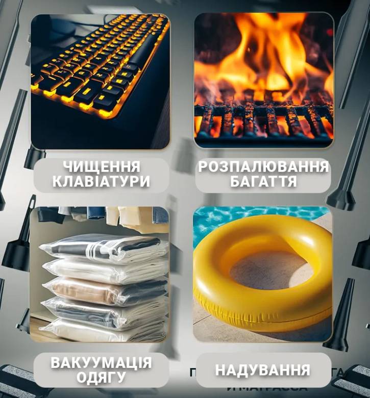 Беспроводной аккумуляторный автомобильный пылесос SUITU ST-6659 Plus, мощность 16000 Pa, черный - фото фото фото 7