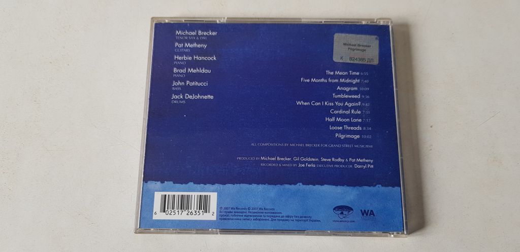 Michael Brecker Pilgrimage CD ліцензія - фото фото фото 1