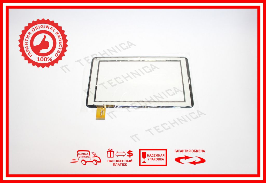 Сенсор 186x111mm 30pin FM700405KD Тип2 Черн - фото фото фото 1