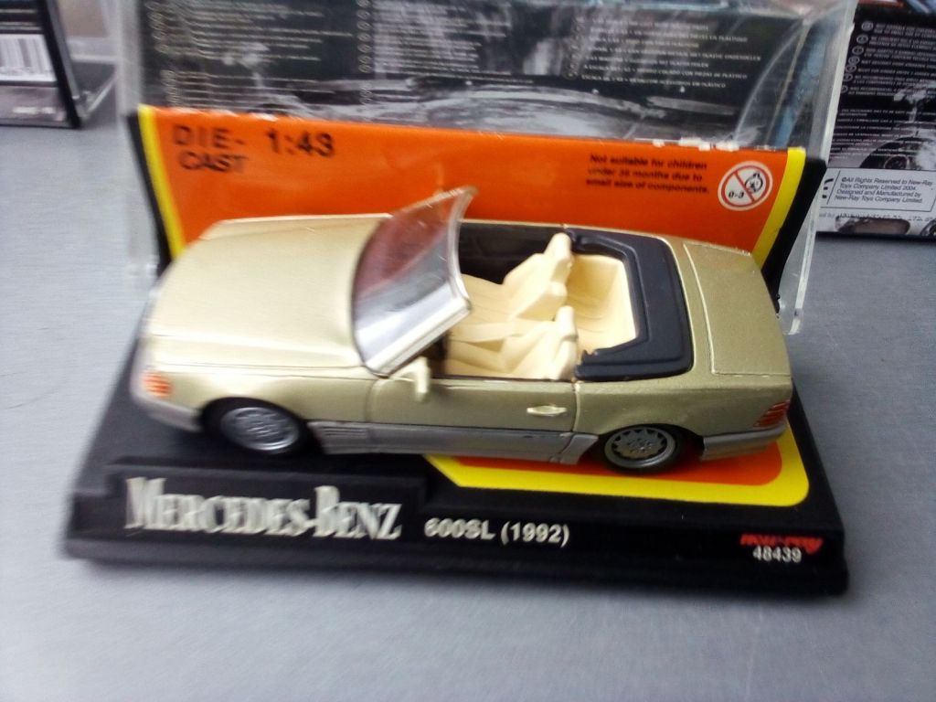 New-Ray 1:43 Mercedes Benz 600 SL 1992 - фото фото фото 1