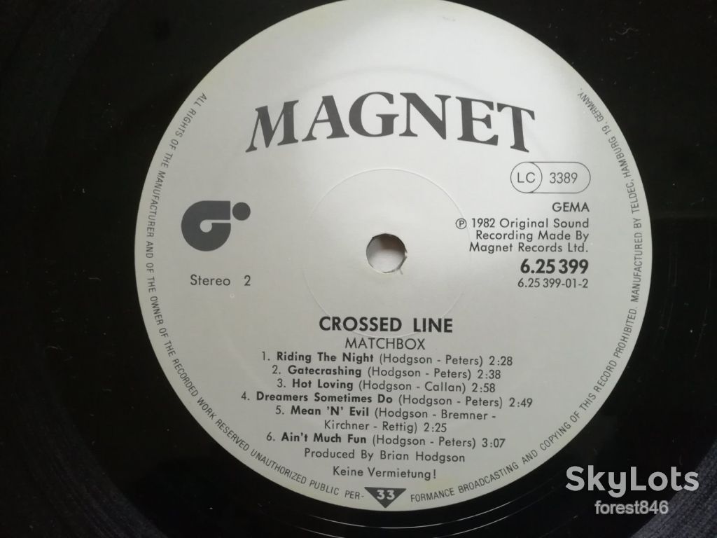 Matchbox-Crossed line  (глянс. конв.)-NM+, Німеччина  (&amp;98) - фото фото фото 3