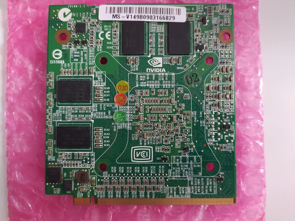 Видеокарта для ноутбука Nvidia Gforse 9500m, 1gb, MXMll - фото фото фото 3