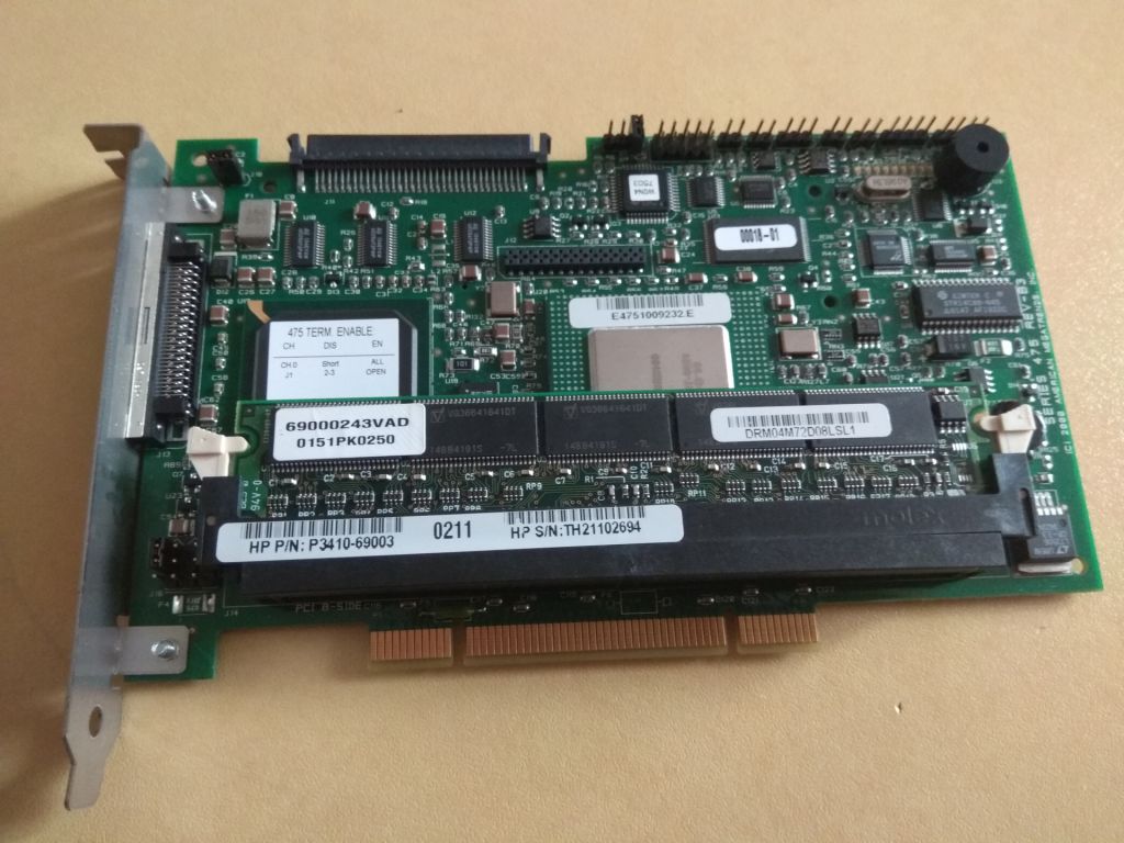 Контролер HP P3410-69003 5069-3378 SCSI RAID Controller Card - фото фото фото 0