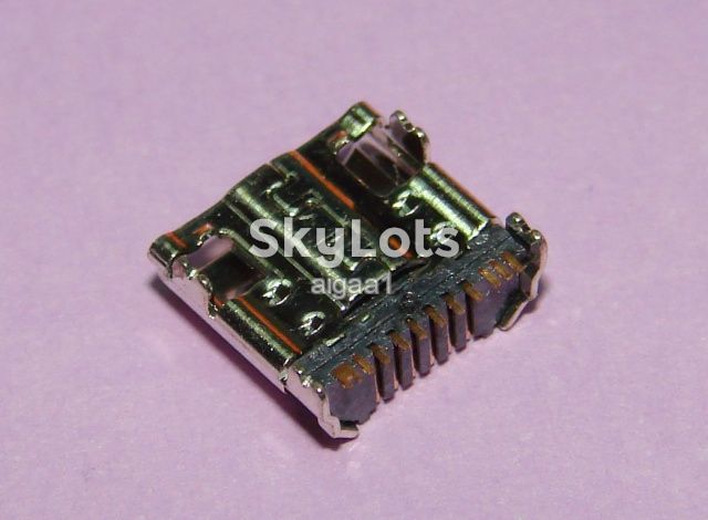 Гнездо разъем micro USB 5pin планшет телефон коннектор № 10 - фото фото фото 1