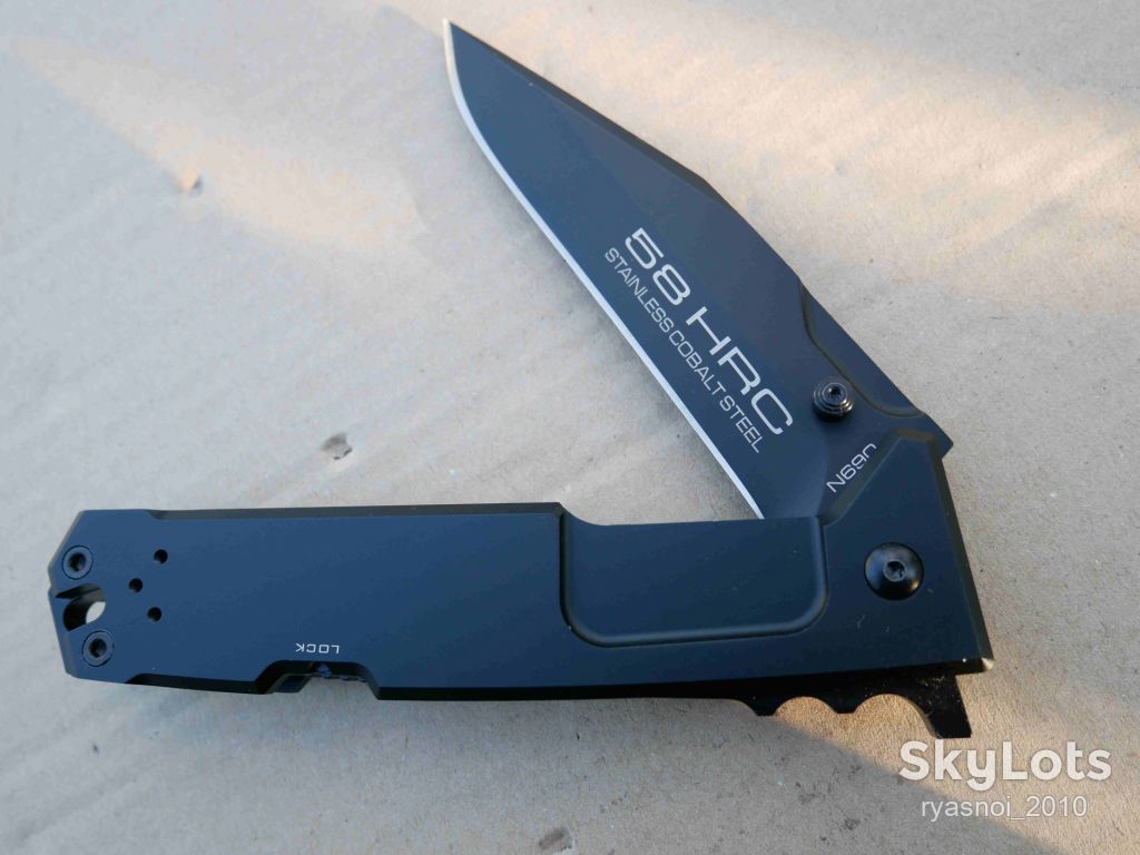 Extrema Ratio – M.P.C., 440С Black, Al Black, Replica, Tactical, EDC, Back Lock - фото фото фото 8