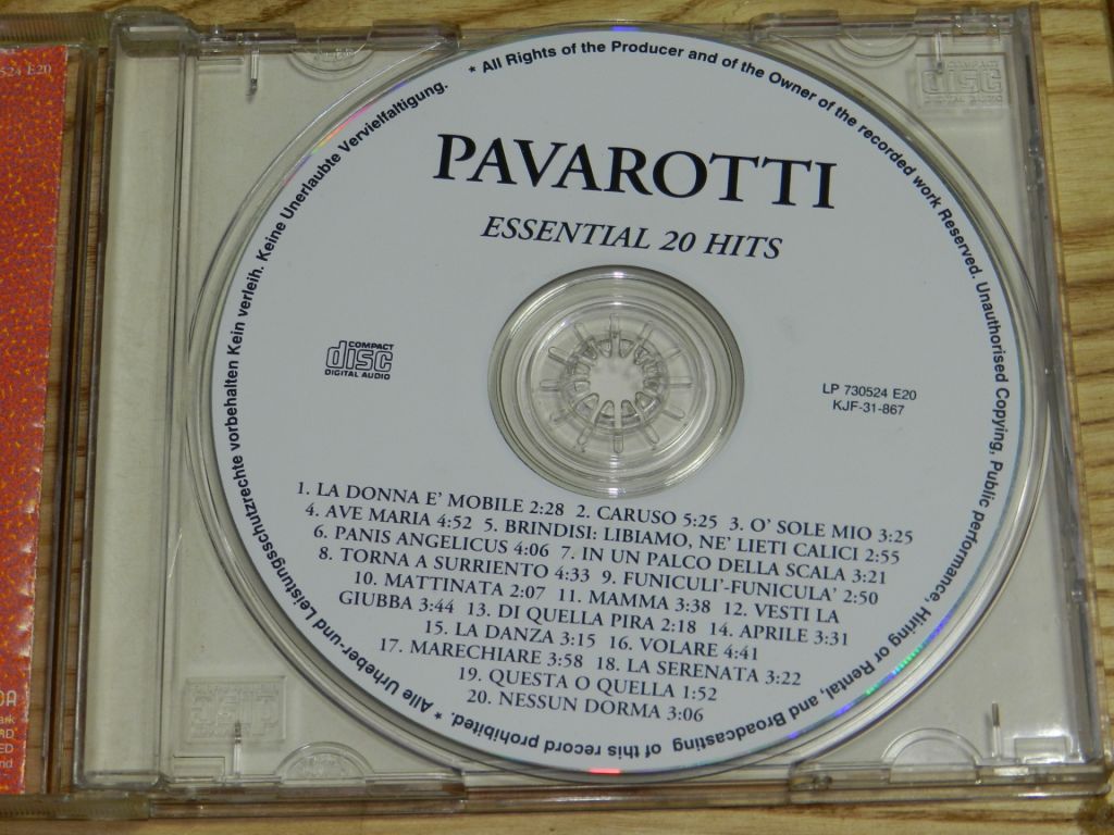 CD   Pavarotti - Essential  20 Hits - фото фото фото 2