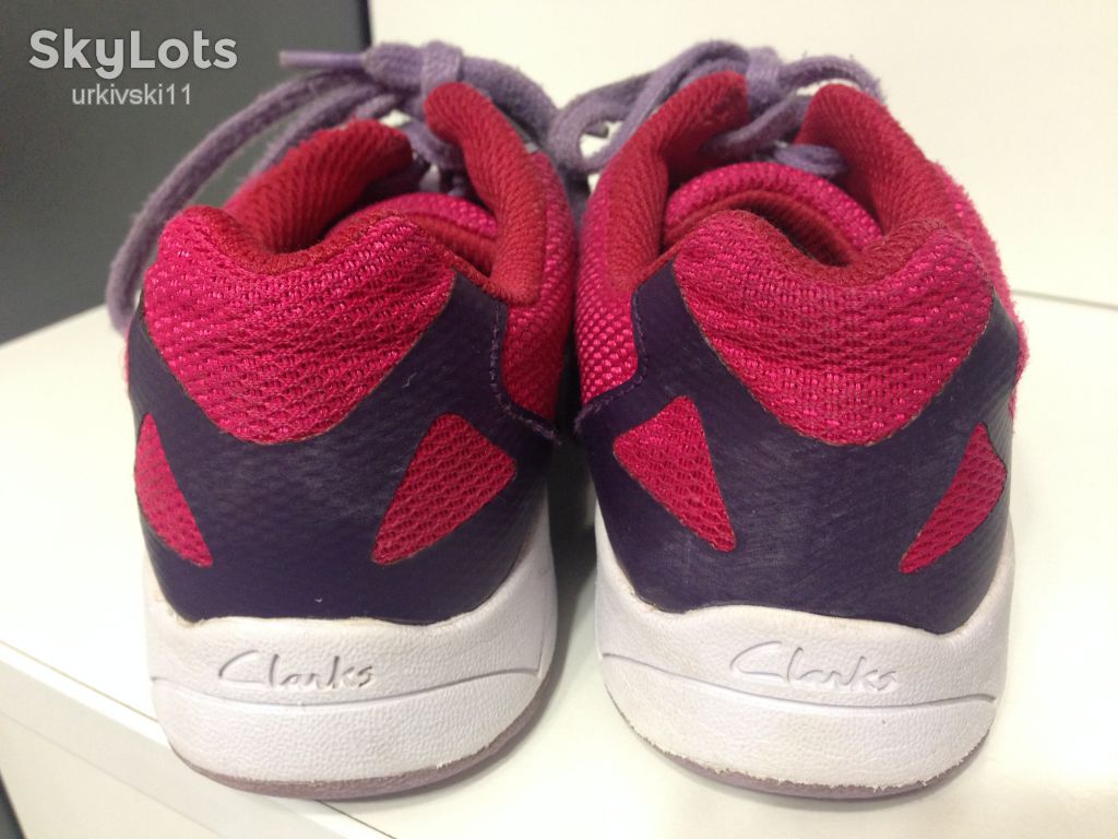 Кроссовки для девочки Clarks,р.30 - фото фото фото 5