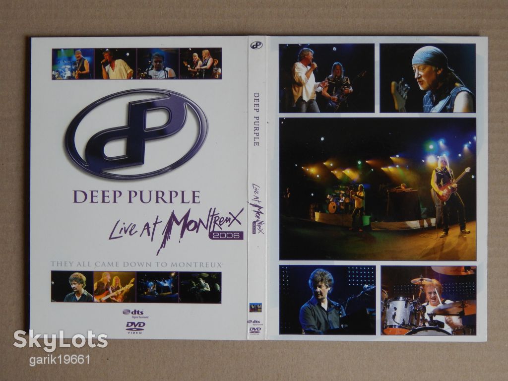 Deep Purple ‎– Live At Montreux 2006 (DVD, Unofficial Release, Digipak) - фото фото фото 2
