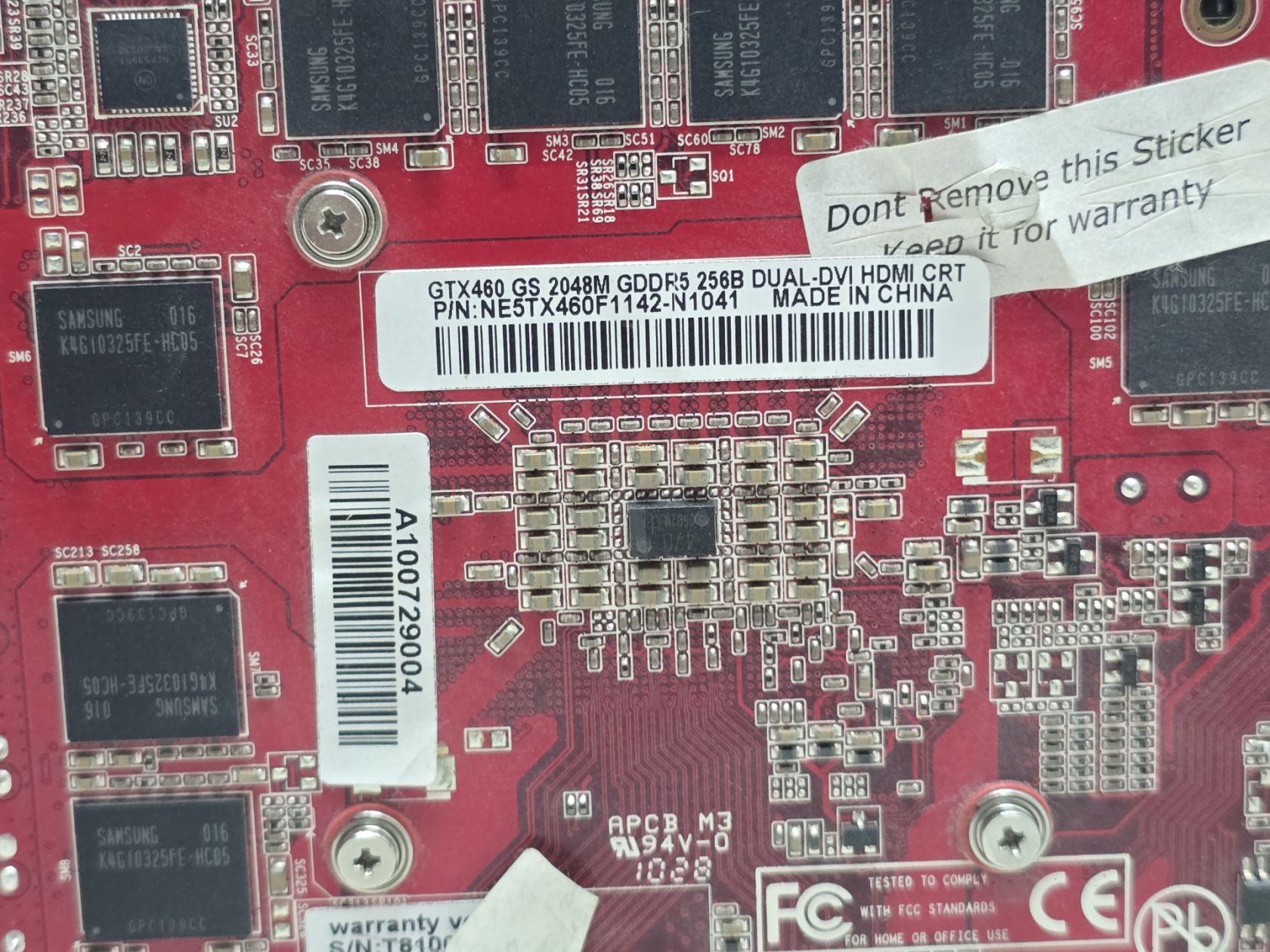Відеокарта Gainward GeForce GTX 460 2GB  (GDDR5,256 Bit,HDMI,PCI-Ex,Б/у) - фото фото фото 4