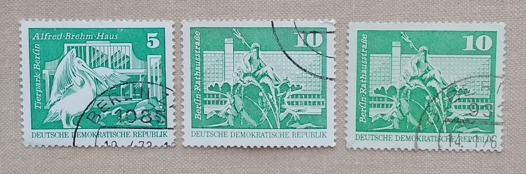 ГДР 1973 г - Берлинский зоопарк и Ратхаусштрассе - фото фото фото 0
