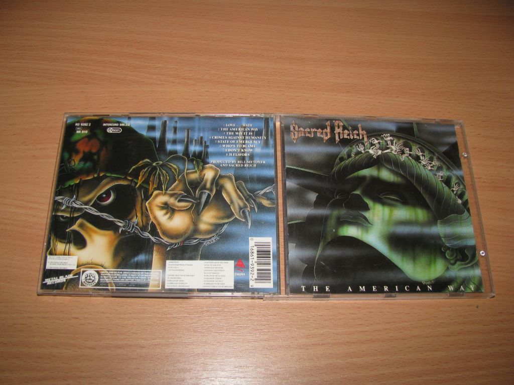 SACRED REICH - The American Way   (1990 Roadracer 1st press) - фото фото фото 0