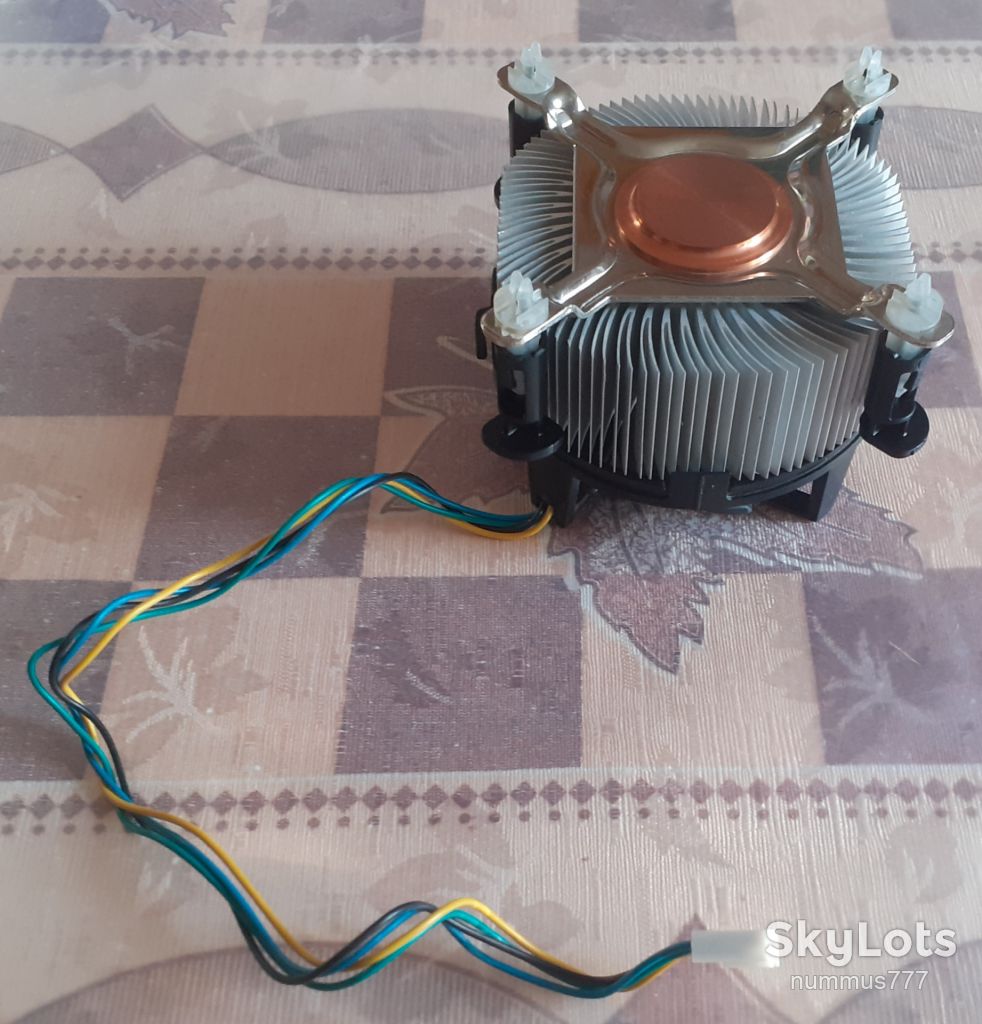 Кулер Intel високий боксовий з міддю 775 сокет 4 pin Тест ОК - фото фото фото 1