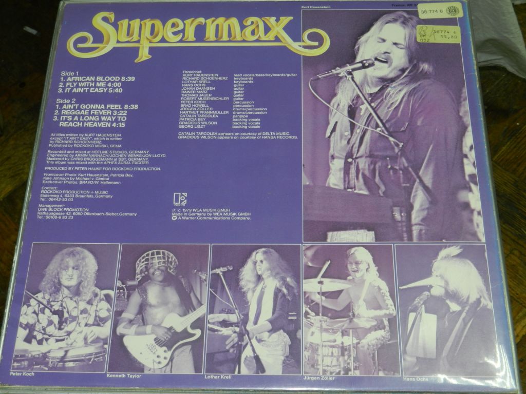 LP   Supermax - Fly With Me - фото фото фото 3