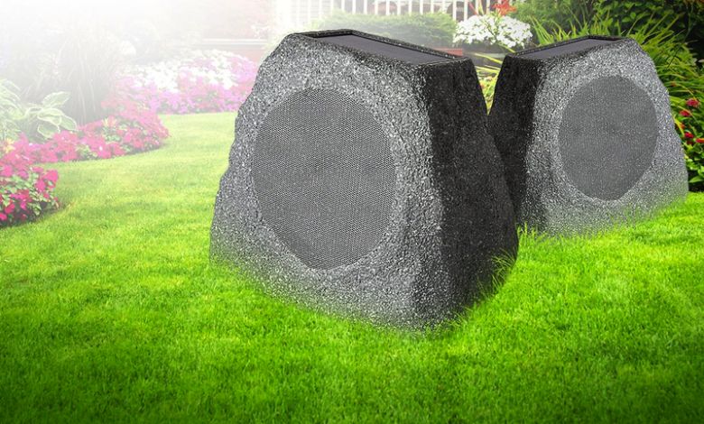 BT садові колонки на солн. батареї ION Solar Stone Multi-Link - фото фото фото 6