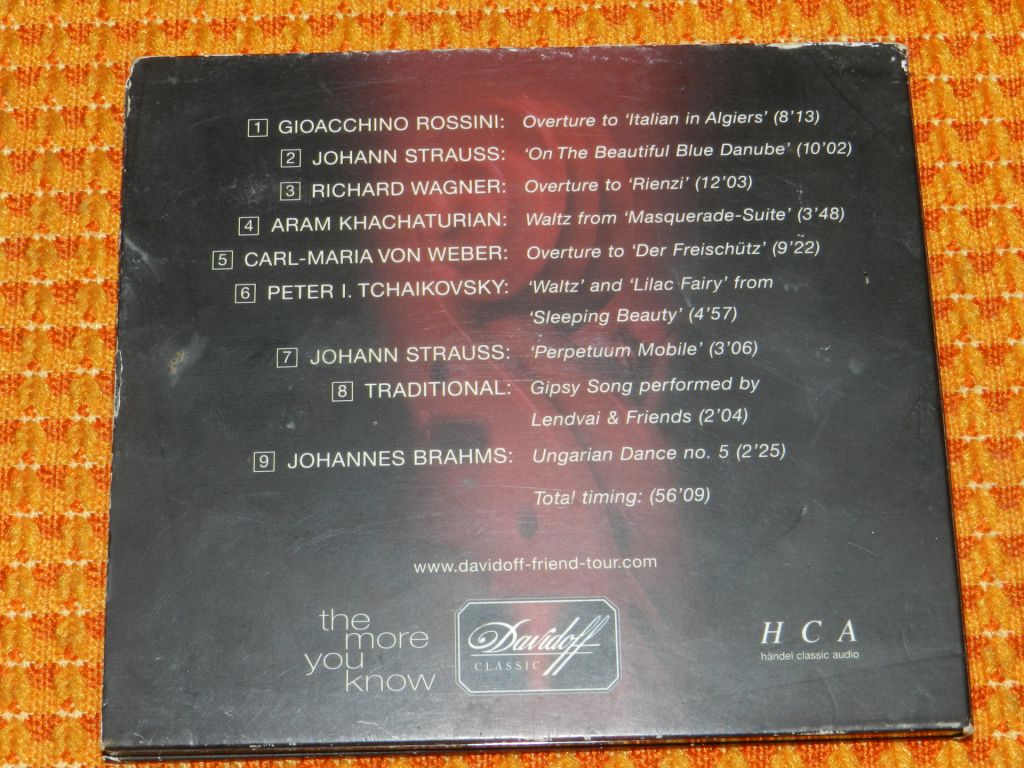 CD  Davidoff -Friendship Tour 2001 - фото фото фото 5