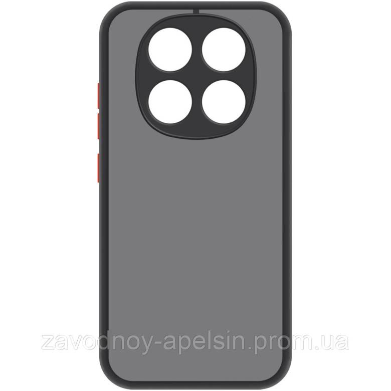 Xiaomi Redmi Note 14 Pro+ Plus 5G Чехол матовый Защита камеры (TPU+PC) - фото фото фото 0